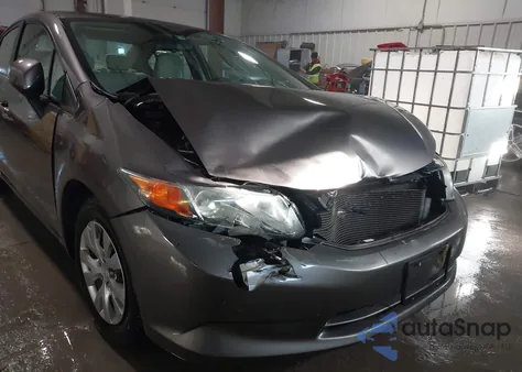 2012 Honda Civic Lx z USA, uszkodzony, nr VIN 19XFB2F53CE076293